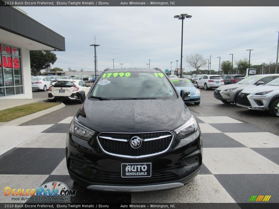 2019 Buick Encore Preferred Ebony Twilight Metallic / Ebony Photo #2