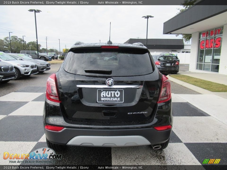 2019 Buick Encore Preferred Ebony Twilight Metallic / Ebony Photo #4