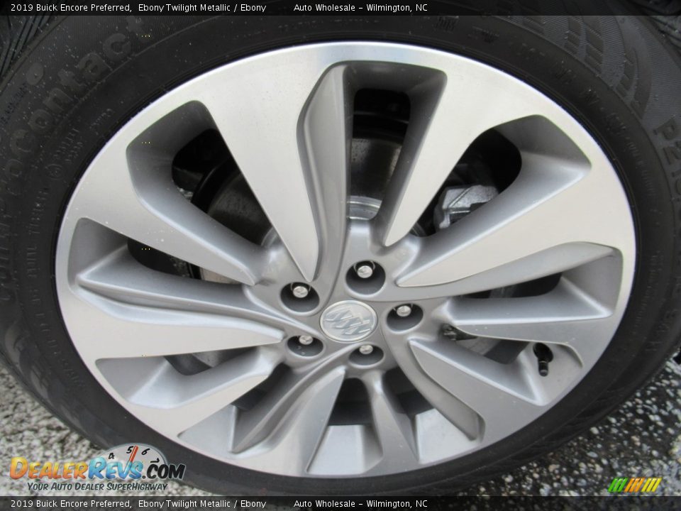 2019 Buick Encore Preferred Ebony Twilight Metallic / Ebony Photo #7