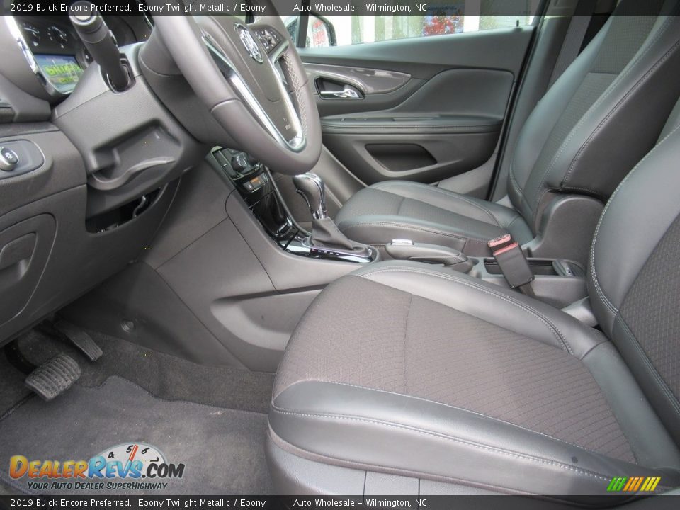 2019 Buick Encore Preferred Ebony Twilight Metallic / Ebony Photo #10