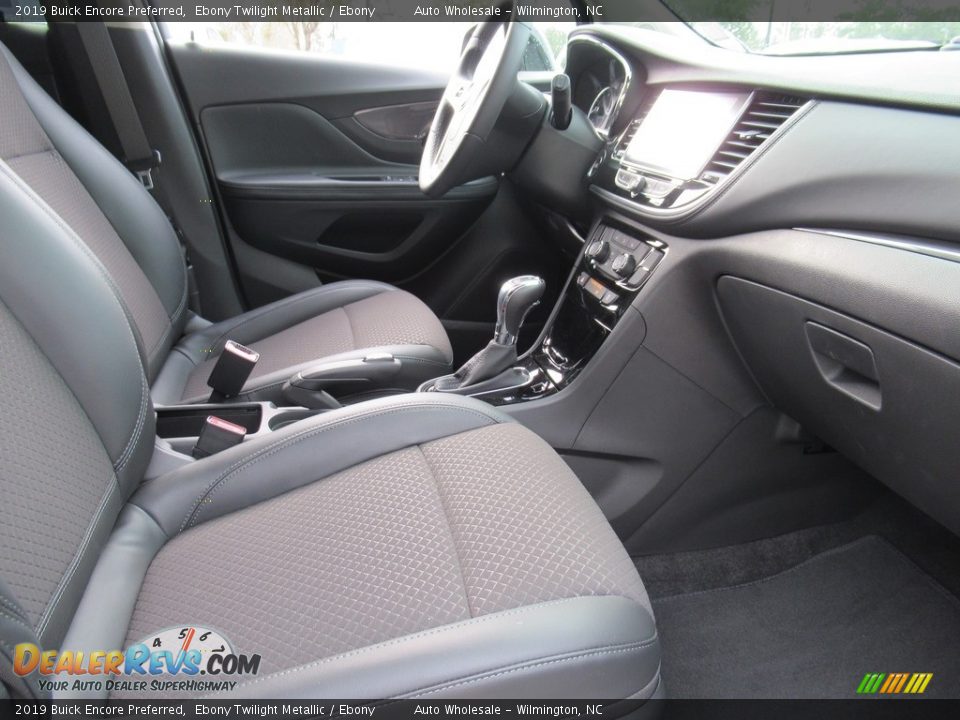 2019 Buick Encore Preferred Ebony Twilight Metallic / Ebony Photo #12