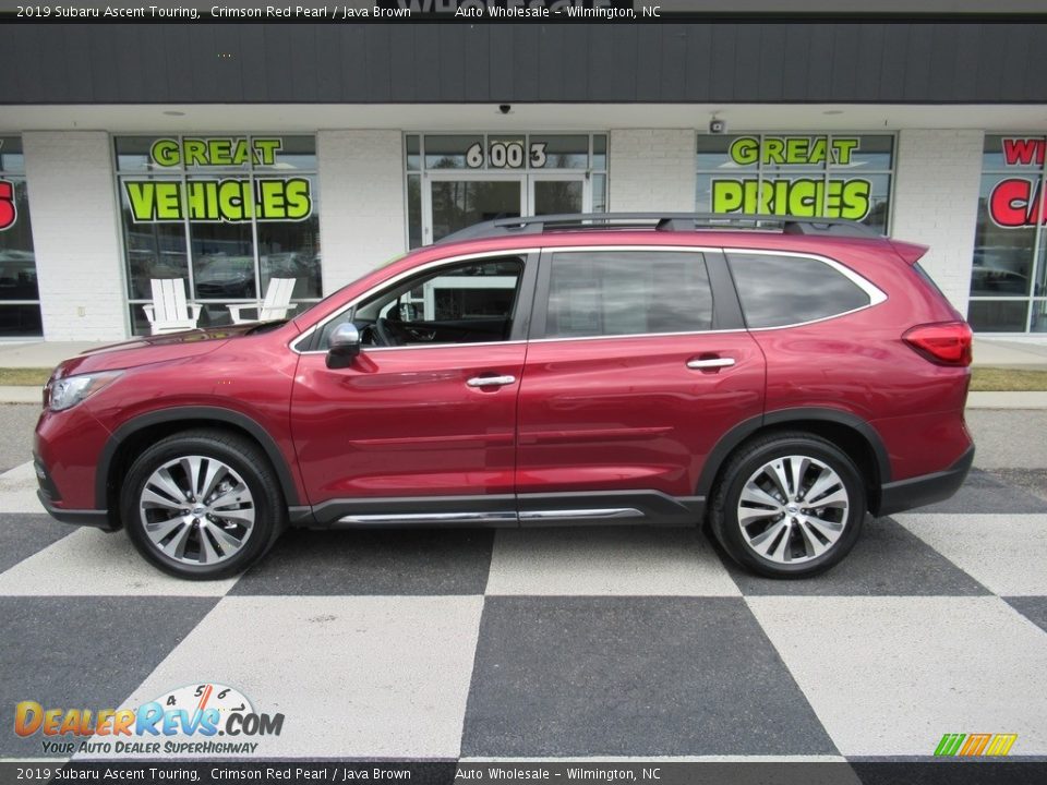 2019 Subaru Ascent Touring Crimson Red Pearl / Java Brown Photo #1