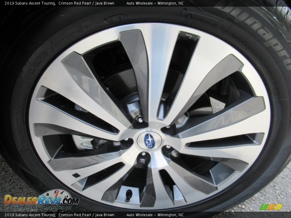 2019 Subaru Ascent Touring Crimson Red Pearl / Java Brown Photo #6