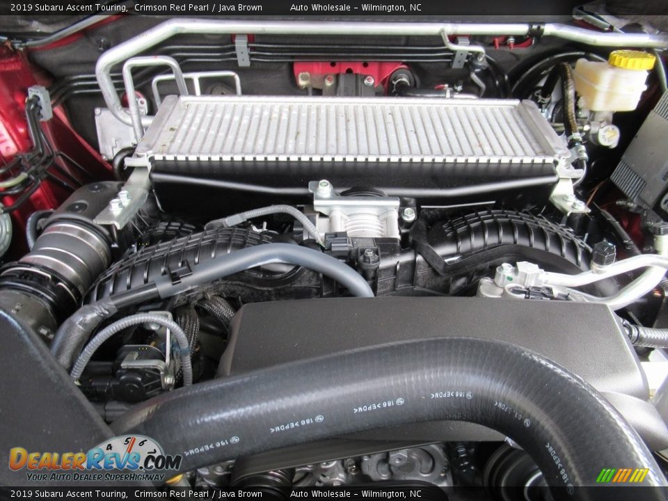 2019 Subaru Ascent Touring Crimson Red Pearl / Java Brown Photo #8