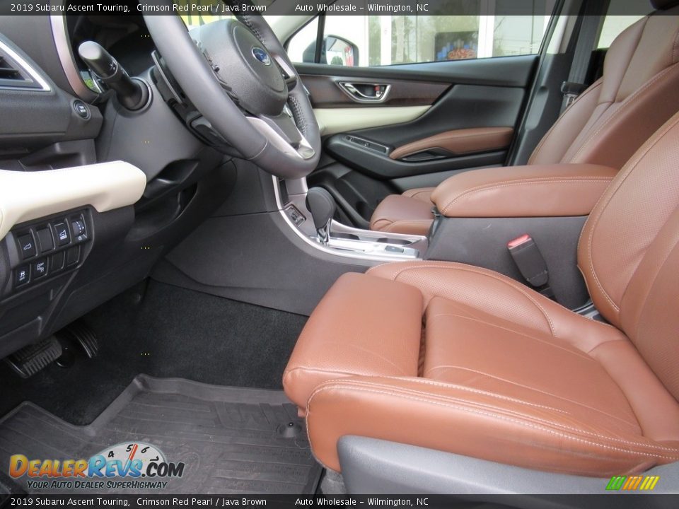 2019 Subaru Ascent Touring Crimson Red Pearl / Java Brown Photo #9
