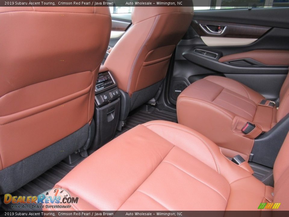 2019 Subaru Ascent Touring Crimson Red Pearl / Java Brown Photo #10