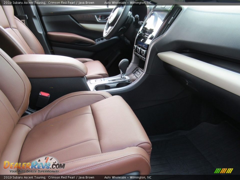 2019 Subaru Ascent Touring Crimson Red Pearl / Java Brown Photo #11