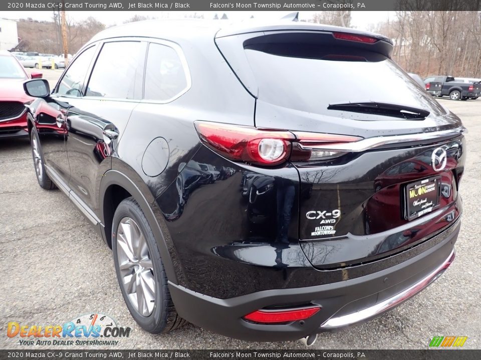 2020 Mazda CX-9 Grand Touring AWD Jet Black Mica / Black Photo #6