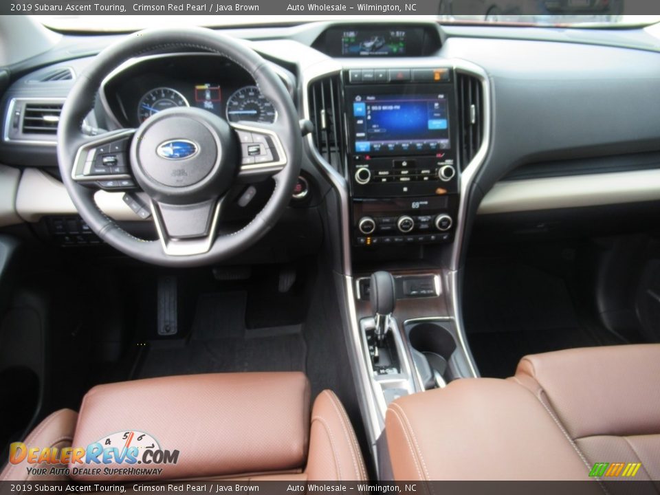 2019 Subaru Ascent Touring Crimson Red Pearl / Java Brown Photo #14