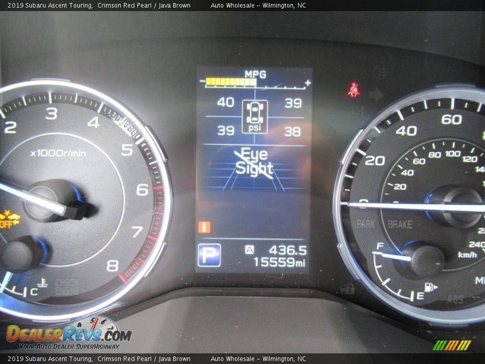 2019 Subaru Ascent Touring Crimson Red Pearl / Java Brown Photo #15