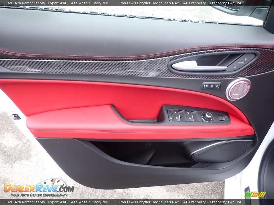 Door Panel of 2020 Alfa Romeo Stelvio TI Sport AWD Photo #15