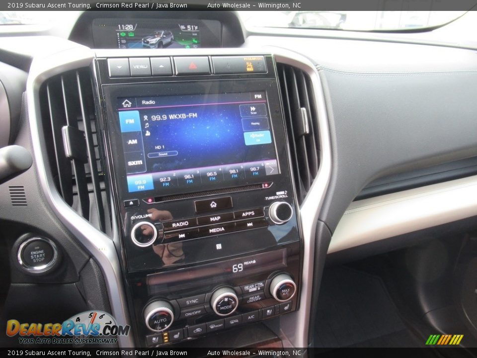 2019 Subaru Ascent Touring Crimson Red Pearl / Java Brown Photo #17