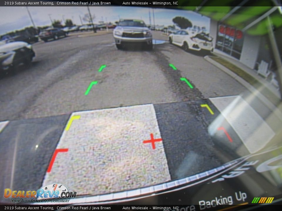 2019 Subaru Ascent Touring Crimson Red Pearl / Java Brown Photo #18