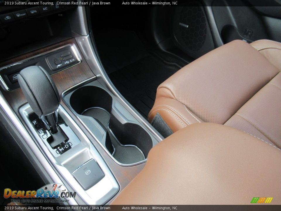 2019 Subaru Ascent Touring Crimson Red Pearl / Java Brown Photo #19