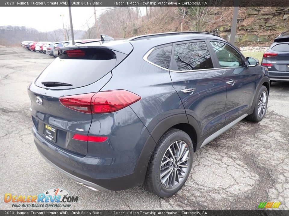2020 Hyundai Tucson Ultimate AWD Dusk Blue / Black Photo #2