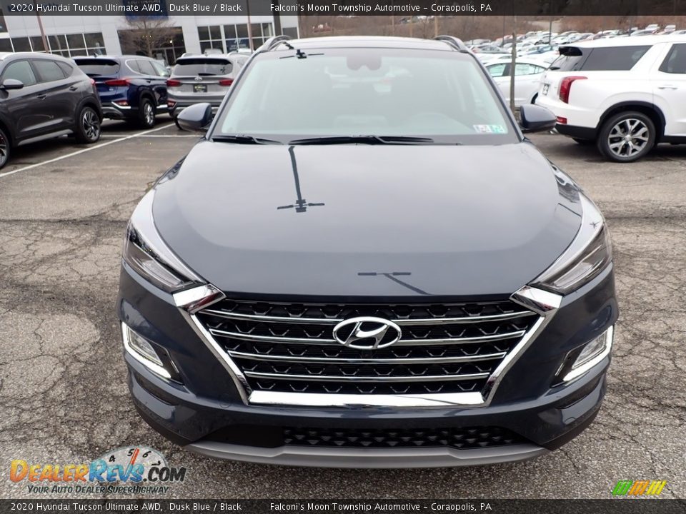 2020 Hyundai Tucson Ultimate AWD Dusk Blue / Black Photo #4