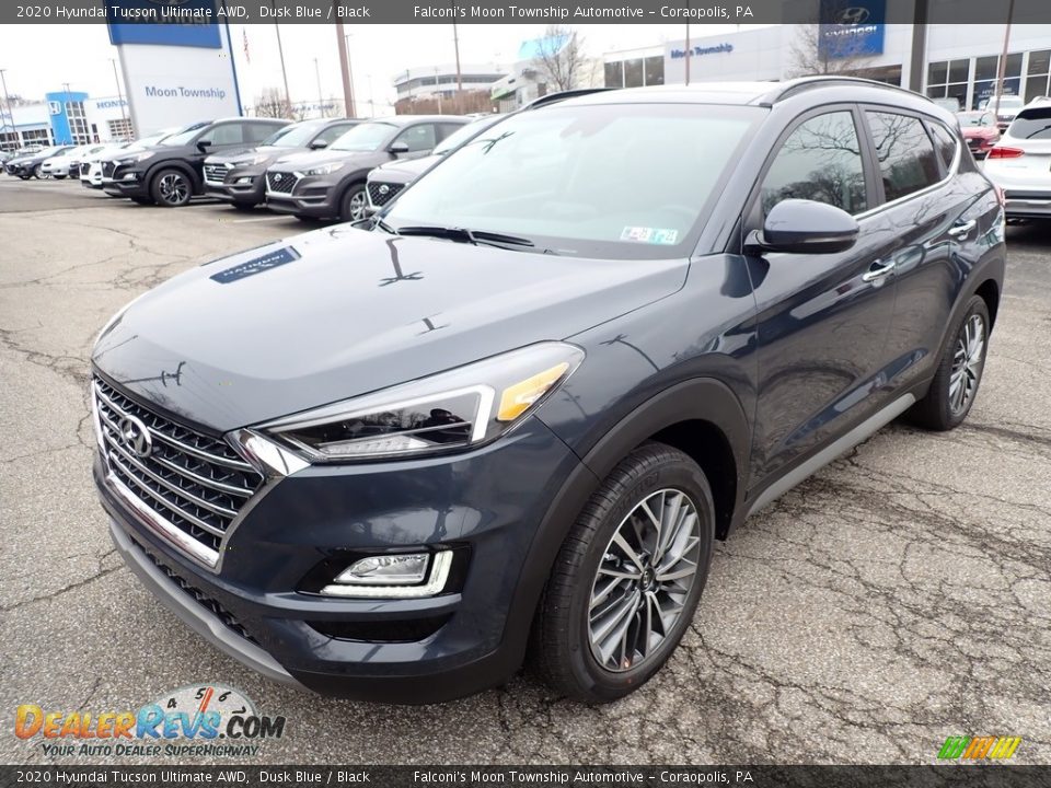 2020 Hyundai Tucson Ultimate AWD Dusk Blue / Black Photo #5
