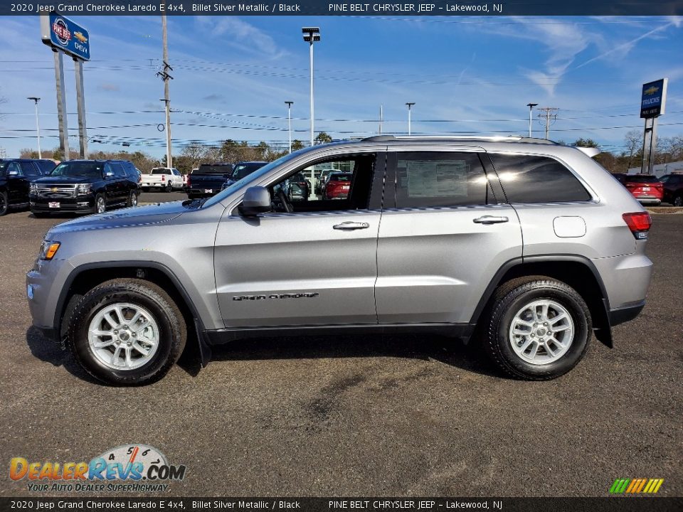 2020 Jeep Grand Cherokee Laredo E 4x4 Billet Silver Metallic / Black Photo #3
