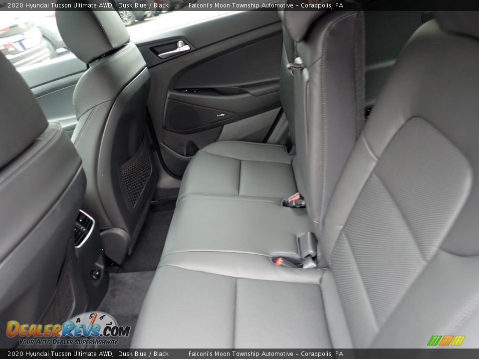 2020 Hyundai Tucson Ultimate AWD Dusk Blue / Black Photo #8