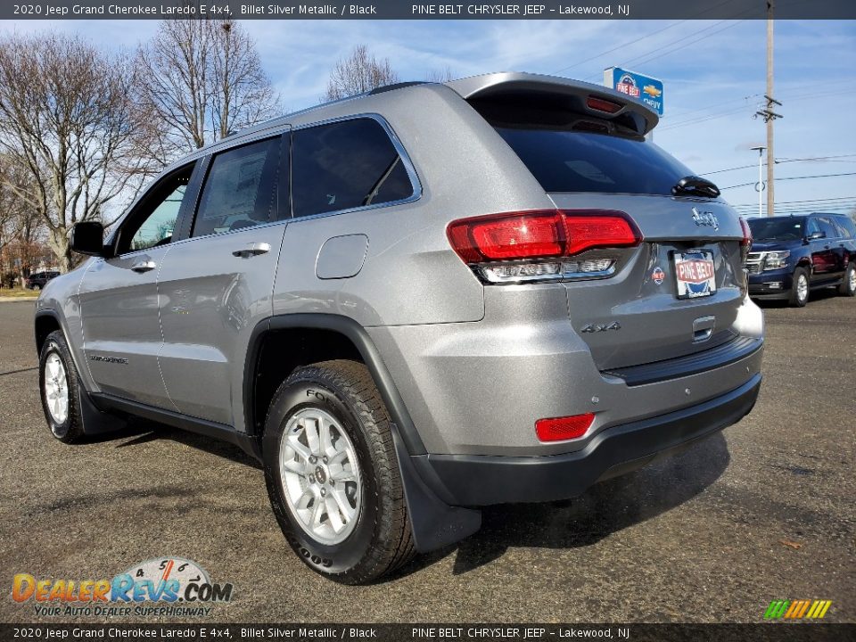 2020 Jeep Grand Cherokee Laredo E 4x4 Billet Silver Metallic / Black Photo #4