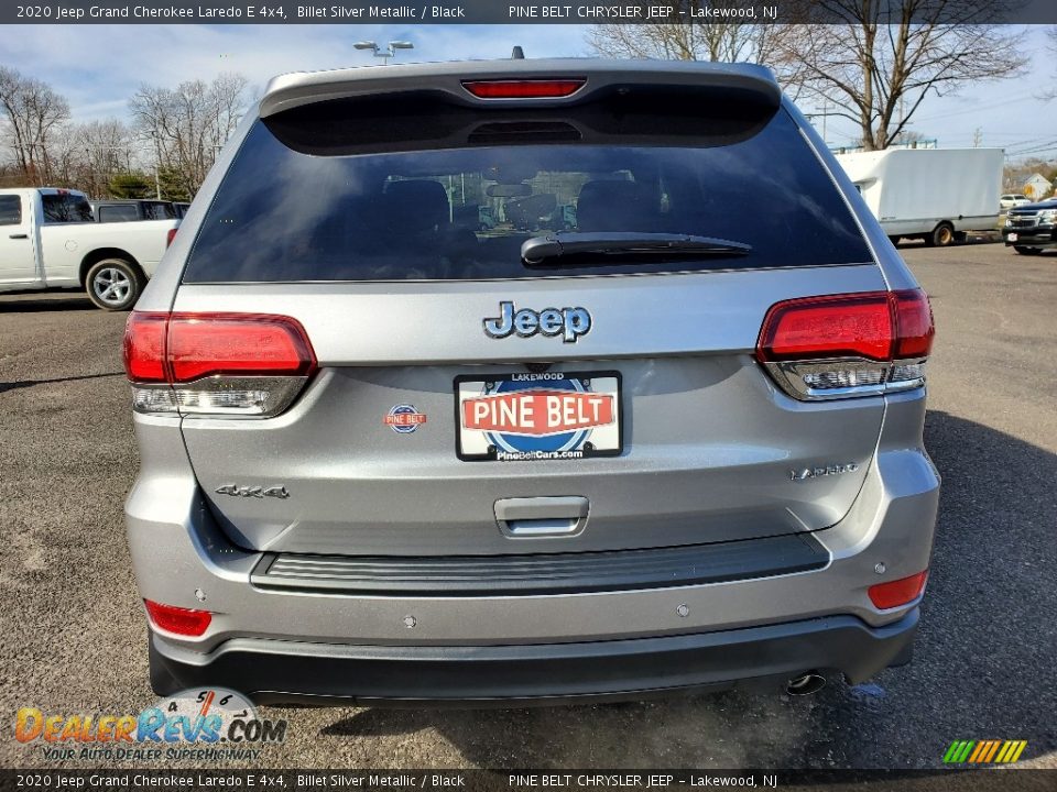 2020 Jeep Grand Cherokee Laredo E 4x4 Billet Silver Metallic / Black Photo #5