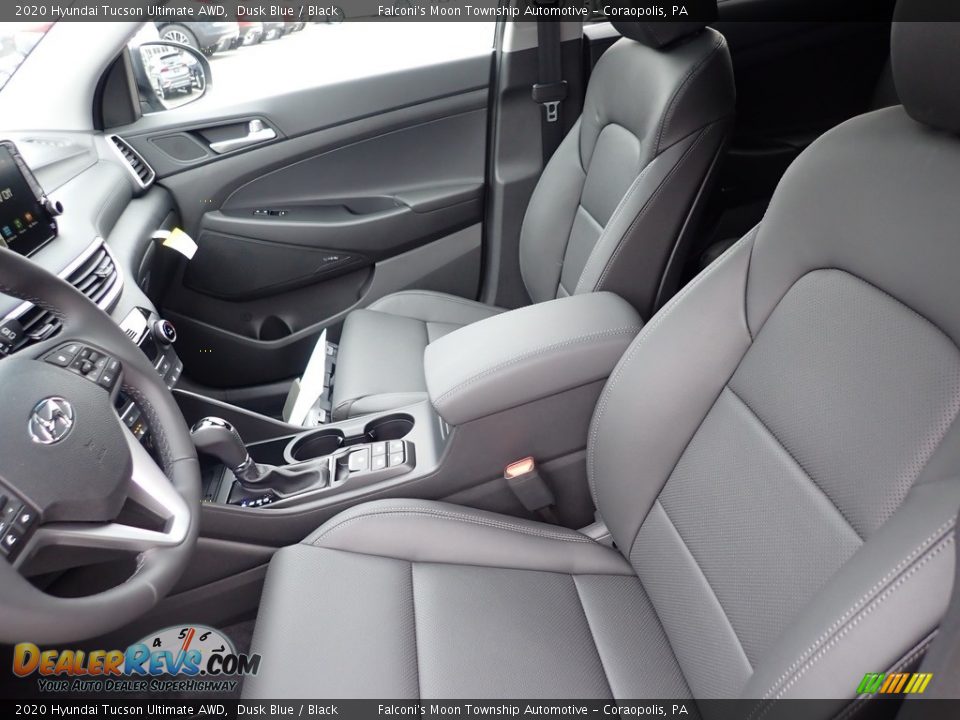 2020 Hyundai Tucson Ultimate AWD Dusk Blue / Black Photo #10