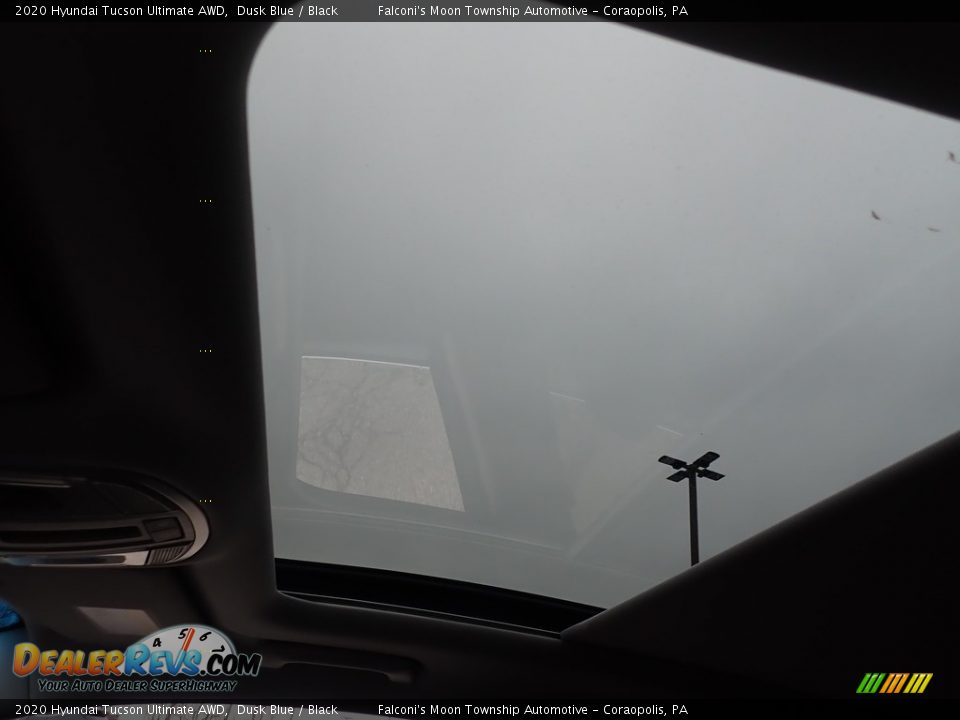 2020 Hyundai Tucson Ultimate AWD Dusk Blue / Black Photo #13