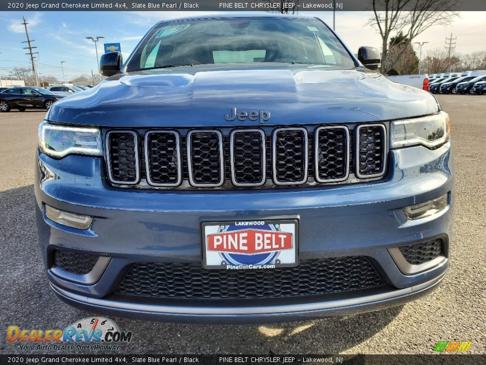 2020 Jeep Grand Cherokee Limited 4x4 Slate Blue Pearl / Black Photo #2