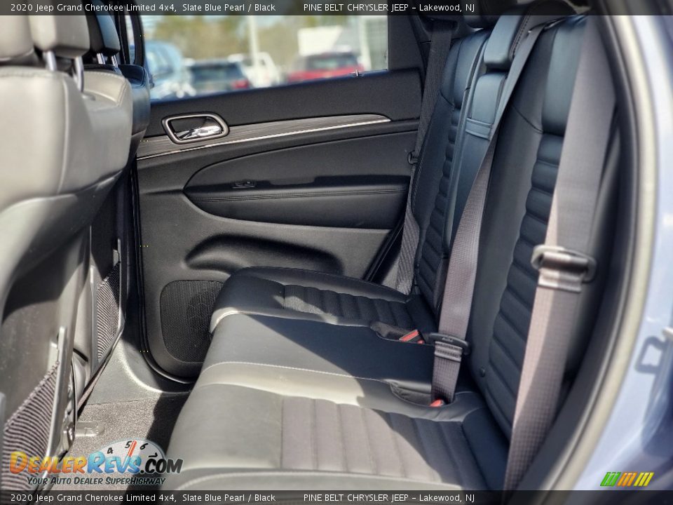 2020 Jeep Grand Cherokee Limited 4x4 Slate Blue Pearl / Black Photo #6