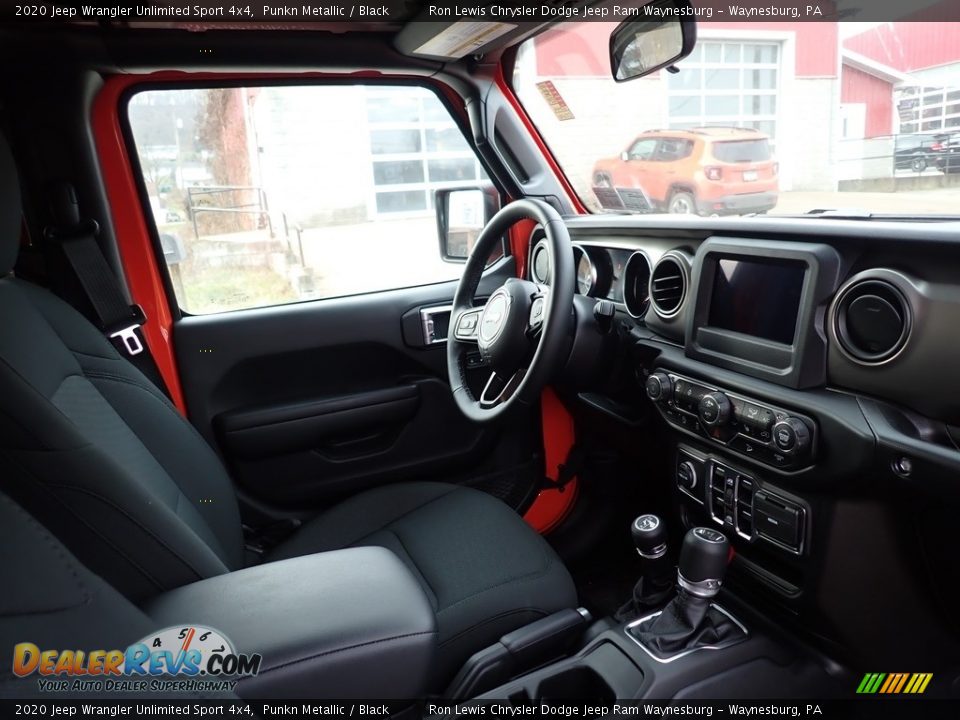 2020 Jeep Wrangler Unlimited Sport 4x4 Punkn Metallic / Black Photo #9