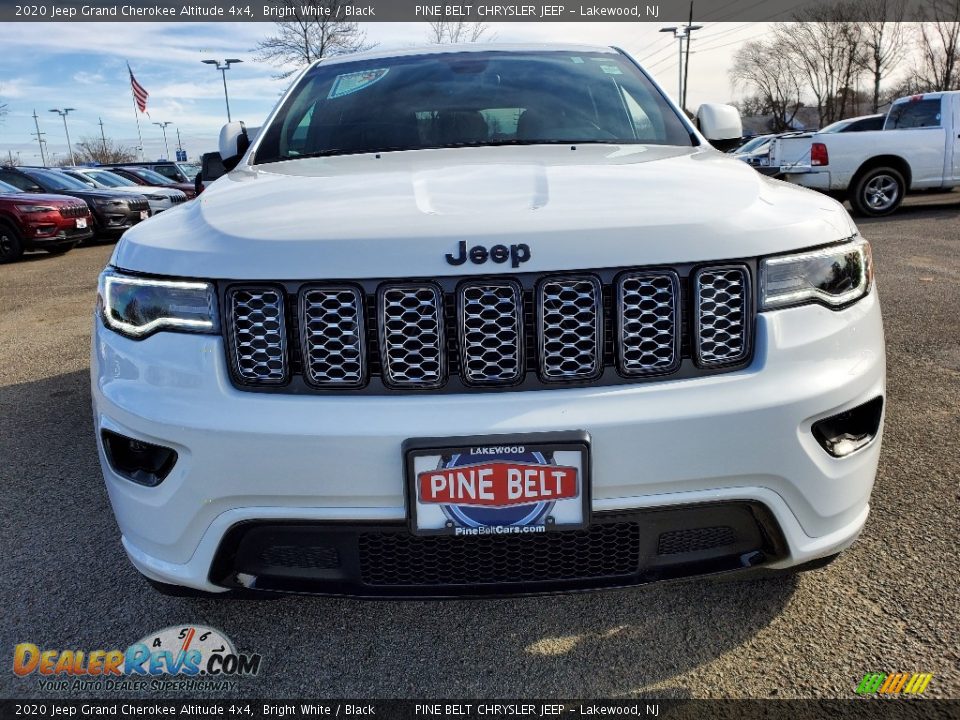 2020 Jeep Grand Cherokee Altitude 4x4 Bright White / Black Photo #2