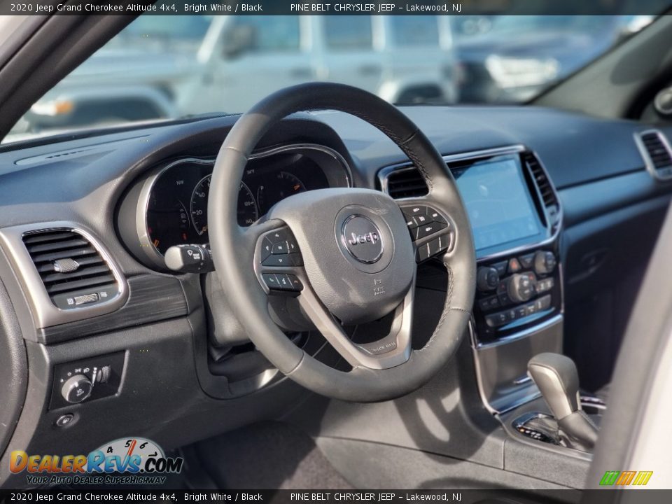 2020 Jeep Grand Cherokee Altitude 4x4 Bright White / Black Photo #7