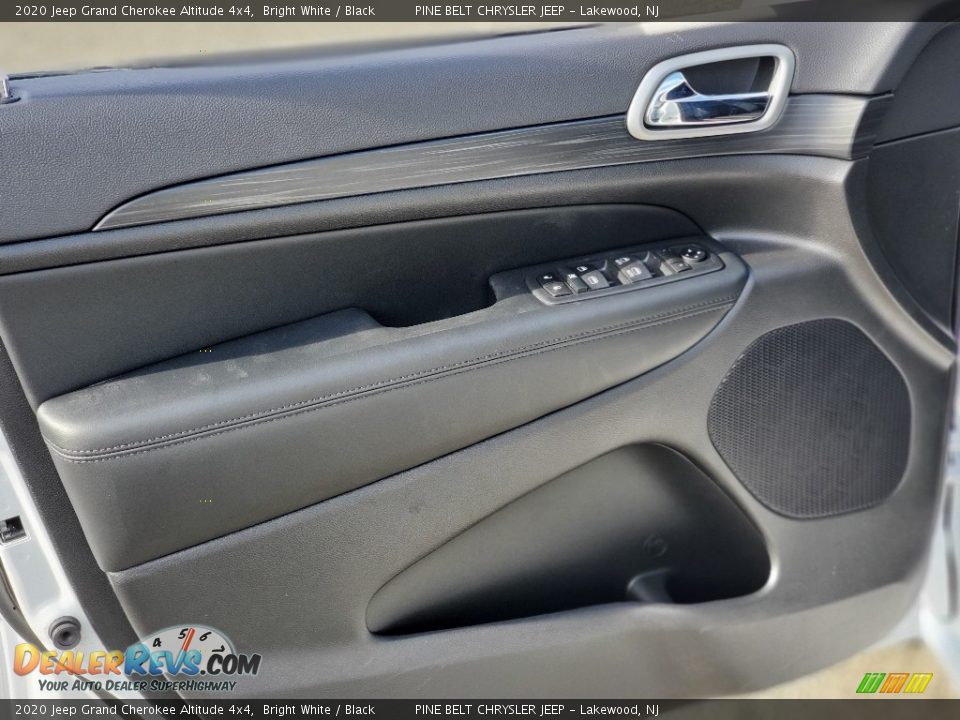 2020 Jeep Grand Cherokee Altitude 4x4 Bright White / Black Photo #8