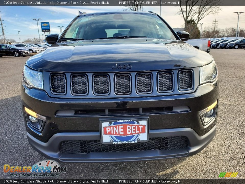2020 Jeep Compass Altitude 4x4 Diamond Black Crystal Pearl / Black Photo #2