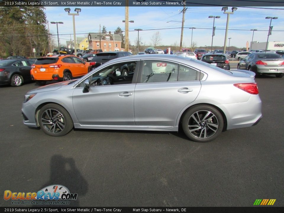 2019 Subaru Legacy 2.5i Sport Ice Silver Metallic / Two-Tone Gray Photo #9