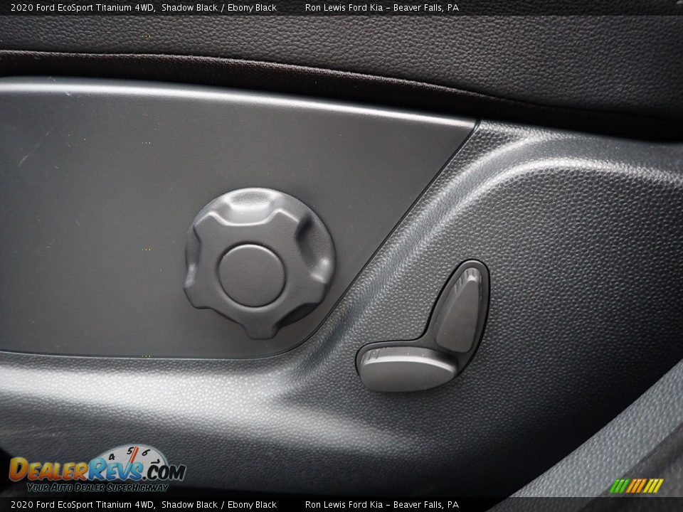 2020 Ford EcoSport Titanium 4WD Shadow Black / Ebony Black Photo #12