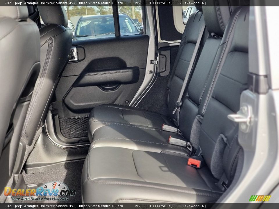 2020 Jeep Wrangler Unlimited Sahara 4x4 Billet Silver Metallic / Black Photo #6