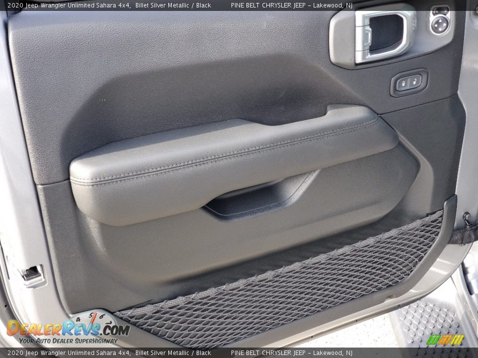 2020 Jeep Wrangler Unlimited Sahara 4x4 Billet Silver Metallic / Black Photo #8