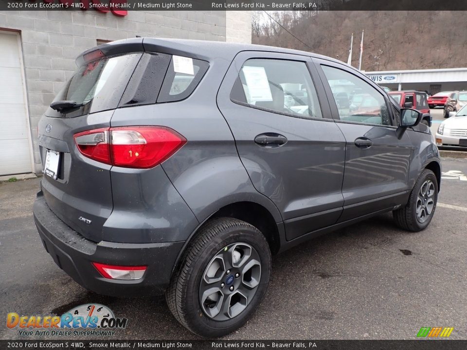 2020 Ford EcoSport S 4WD Smoke Metallic / Medium Light Stone Photo #2