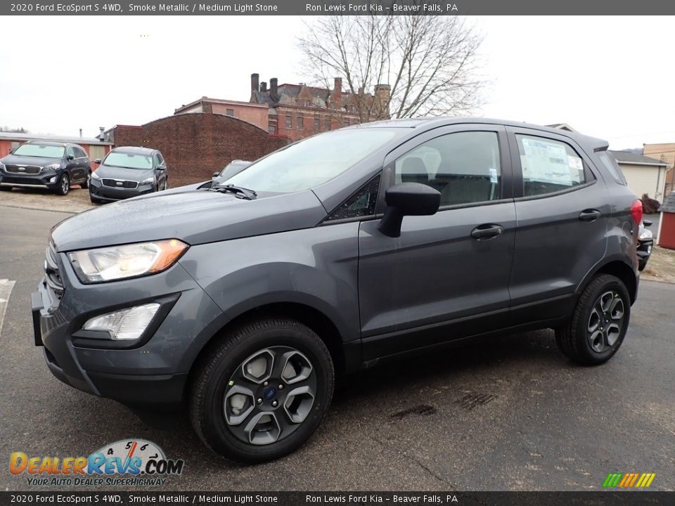 Front 3/4 View of 2020 Ford EcoSport S 4WD Photo #7