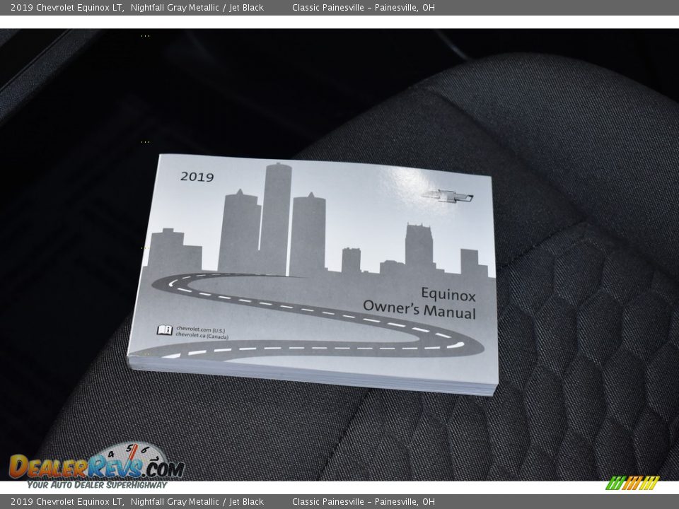 2019 Chevrolet Equinox LT Nightfall Gray Metallic / Jet Black Photo #17