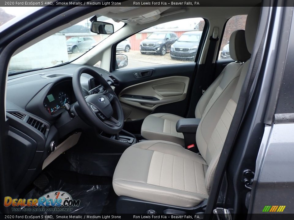 2020 Ford EcoSport S 4WD Smoke Metallic / Medium Light Stone Photo #13