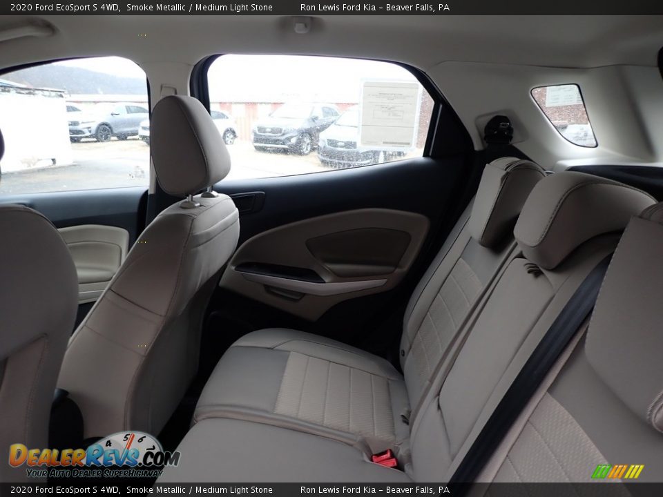 2020 Ford EcoSport S 4WD Smoke Metallic / Medium Light Stone Photo #14