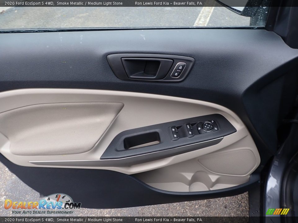 2020 Ford EcoSport S 4WD Smoke Metallic / Medium Light Stone Photo #16