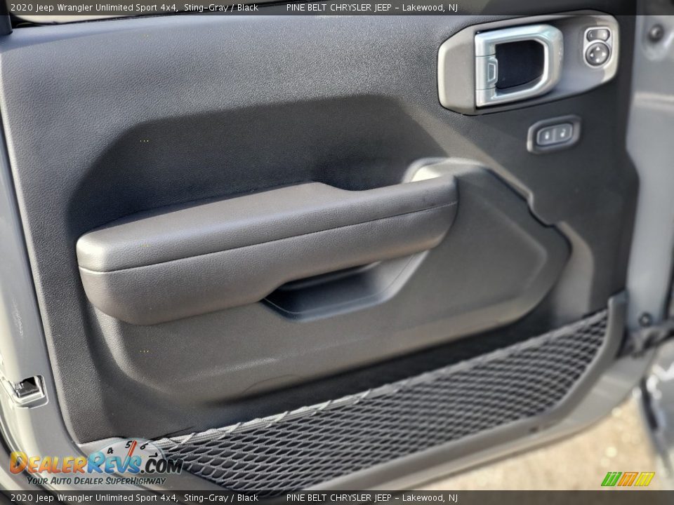 2020 Jeep Wrangler Unlimited Sport 4x4 Sting-Gray / Black Photo #8