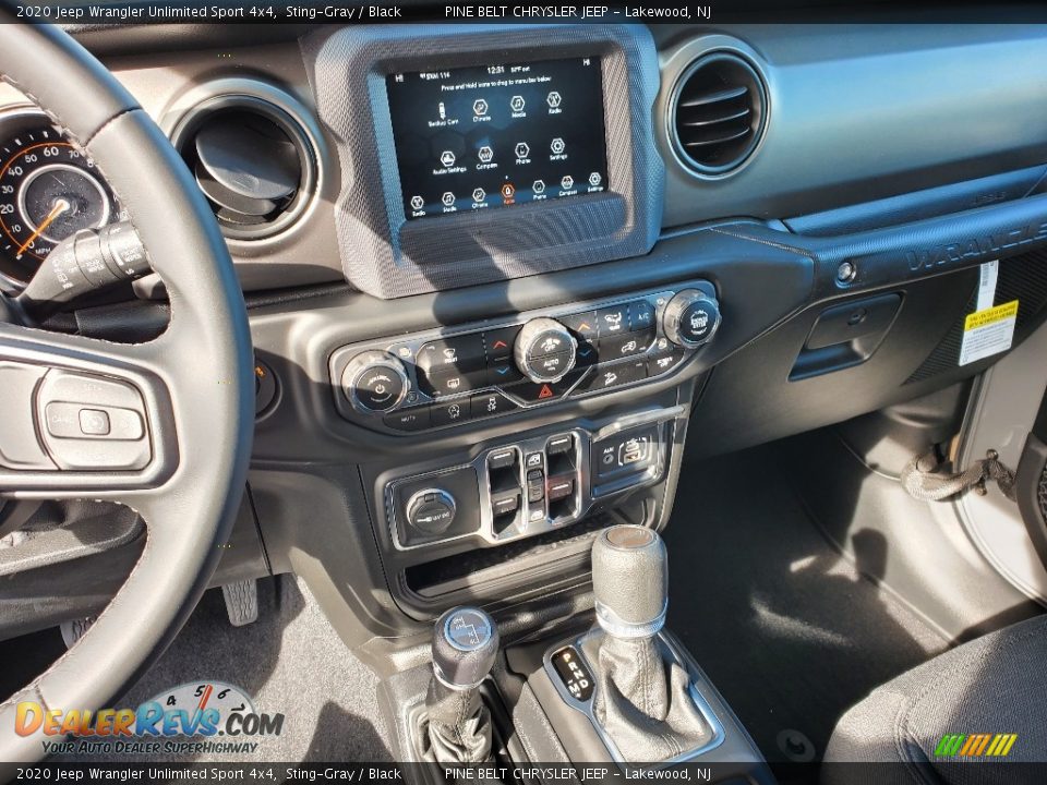 2020 Jeep Wrangler Unlimited Sport 4x4 Sting-Gray / Black Photo #10