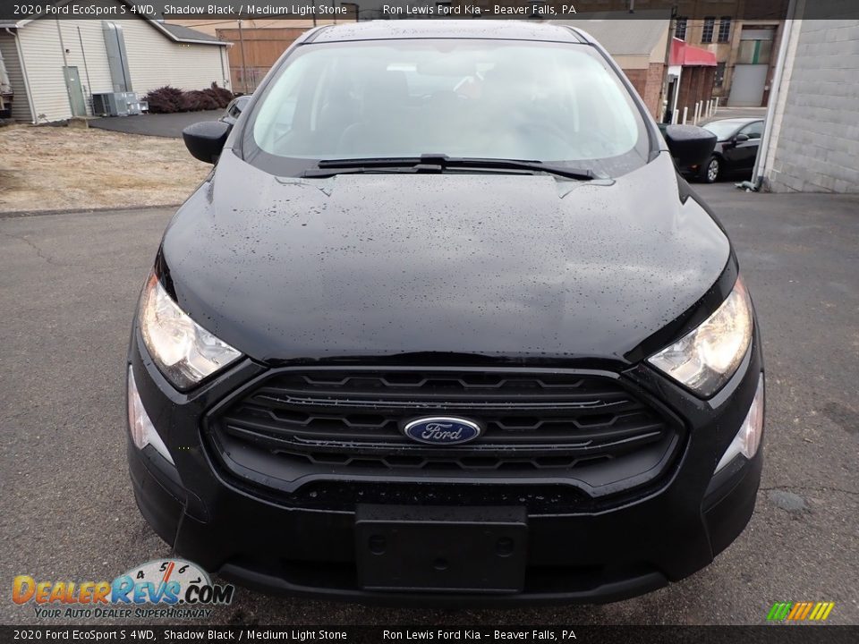 2020 Ford EcoSport S 4WD Shadow Black / Medium Light Stone Photo #8