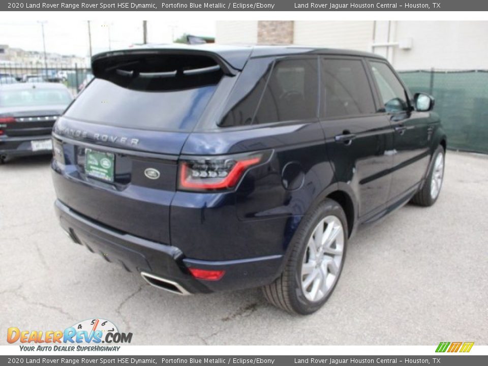 2020 Land Rover Range Rover Sport HSE Dynamic Portofino Blue Metallic / Eclipse/Ebony Photo #2