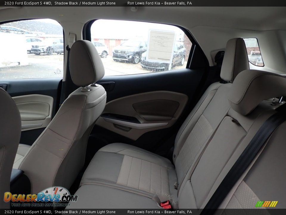2020 Ford EcoSport S 4WD Shadow Black / Medium Light Stone Photo #14