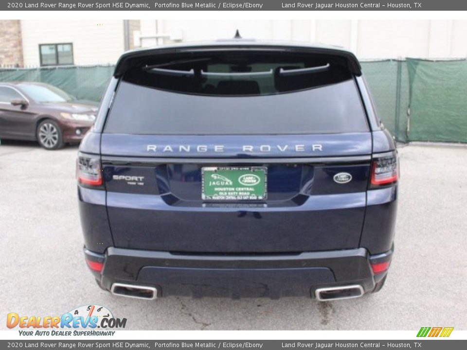 2020 Land Rover Range Rover Sport HSE Dynamic Portofino Blue Metallic / Eclipse/Ebony Photo #7
